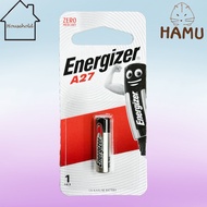 |🐹SG LOCAL🐹| Energizer® 27A 12V Alkaline Battery 27A Button Battery [Hamu]
