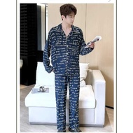 KATUN Men's pajamas, men's pajamas, adult men's pajamas, pp, cotton rayon material, long sleeves