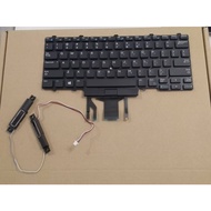 Dell Latitude 5480 E5490 E5480 E7480 Keyboard 0D19TR w/Backlit & Point - US Layout,speaker,0HN6Y7,(K