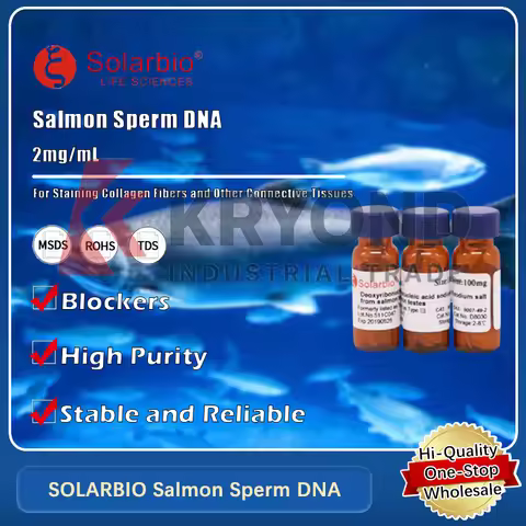 SOLARBIO Salmon Sperm DNA for Molecular Biology and Research Applications Original Product