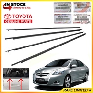 [ORIGINAL GENUINE PART] Toyota Vios Dugong NCP93 Door Glass Window OUTER Rubber Moulding Car Accesso