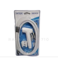 Shisuka White Pvc Jet Shower Washing Shower/ Set Bidet Shower/ Set Bidet Spray Bidet Spray Set