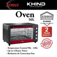 [Free Bubble Wrap] Khind 50L Electric Oven OT50