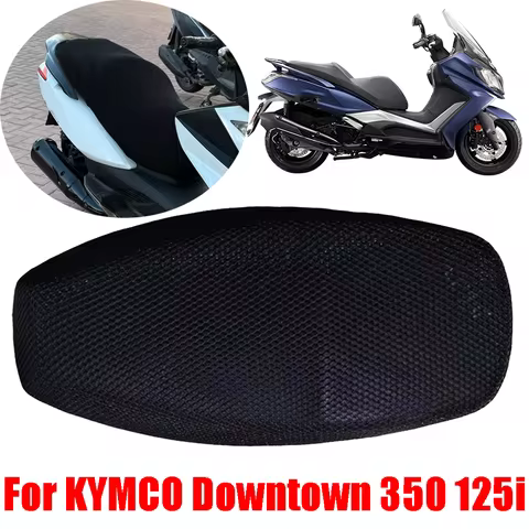 For KYMCO Downtown 350 350i 125i Downtown350 Motorcycle Accessories Mesh Seat Cushion Cover Protecto
