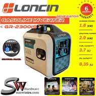 LONCIN GR2300IS 79CC Gasoline Inverter Generator / Penjana 2.3kW 发电机 2.3kW