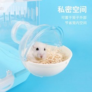 Hamster Accessori Pet Hamster Bathroom Small Size Sauna Room Bath Sand Room Round External Bathroom 
