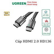 Ugreen 70322 70325 HD136 1m Standard HDMI 2.0 Cable