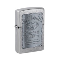 【ZIPPO官方旗艦店】Jack Daniel's 傑克丹尼聯名款-灰色標章