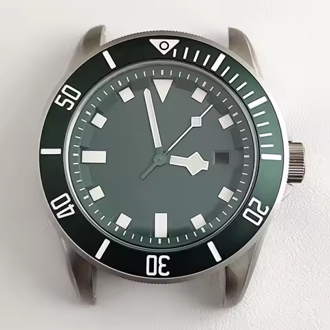 42.5mm Miyota8215 case compatible with 8215 movement watch dial hands 8215 stainless steel case acce