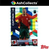 2024 Topps Euro 2024 Match Attax Cristiano Ronaldo Captain Portugal