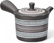 J-kitchens Tokoname Pottery Teapot, Simple, Easy to Use, 7.8 fl oz (200 cc), Made in Japan