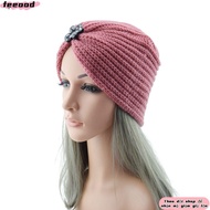 FEEOOD Women's Knitted Hat Knitted Pullover Hat Baotou Hat Knitted Hat For Women Wool Cap