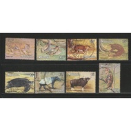 SM7501B Malaysia Stamps 1979 National Animal Definitives Series Used  Setem Lama Malaysia Siri Haiwa