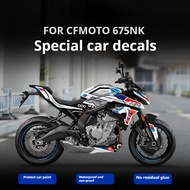 For CFMOTO 675NK 675 NK 675 Reflective Stickers Motorcycle Body Racing Motorcycle Accessories Body D