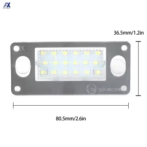 2x Canbus LED License Number Plate Light For Audi A3 S3 8L 2000 2001 2003 For A4 B5 S4 1999 2000 200