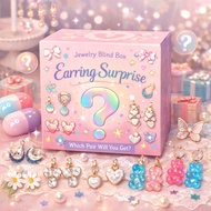 Cheap Jewelry Blind Box Earrings Surprise Gift  Mystery Earring Blind Box Affordable Jewelry
