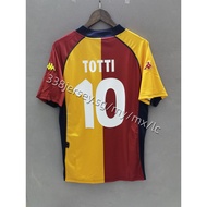 01-02 TOTTI DYBALA Home Jersey, Retro Football&*&-