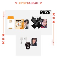(LUCKY CARD / SLOGAN MUFFLER / EARPHONE SET) RIIZE 2nd Anniversary MD (20th Oct.2025)