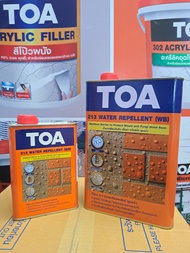 TOA213 Water Repellent (WB) | ทีโอเอ 213 น้ำยาทากันตะไคร่น้ำ เชื้อรา (สูตรน้ำ)