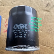 *OSK* MITSUBISHI PAJERO, TRITON, WIRA (D) OIL FILTER [O-7317] (1PCS) READY STOCK 
