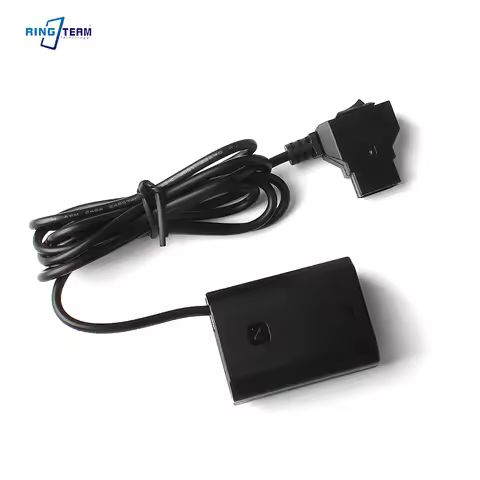 D-TAP to NP-FZ100 Dummy Battery DC Coupler for Sony Alpha 9 ILCE-9 A7 III A7RIII ILCE-7M3 FX3 FX30