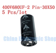 5 Pcs/lot LP 400V 680UF Capacitor Welding Machine Capacitor 30*50