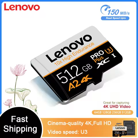 SD Memory Card 512G 256GB High Speed Micro TF Card Class10 High Capacity 128GB USB Adapter for Mobil
