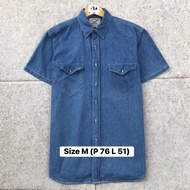 KEMEJA Stone Island Denim Shirt