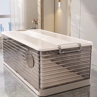 JUYBOS Storage box 15L/50L/80L/150L/220L Foldable Multipurpose Plastic With Wheels