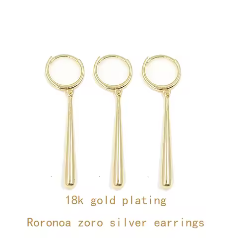 Earrings for Roronoa zoro cosplay One piece cosplay earrings
