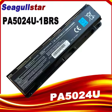 PA5024U Laptop Battery For Toshiba Satellite C800 C850 C870 L800 L830 L840 L850 L870 PA5025U PA5024U
