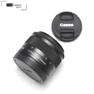 Lensa Canon EFM 15-45mm f3.5-6.3 IS STM Used Like New