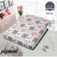 Latest Motif Zippered Springbed Foam Mattress Cover Size 80x200 90x200 100x200 120x200