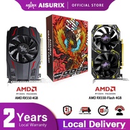 AISURIX RX550 4GB Graphics Card SFF Computer GPU Video Card