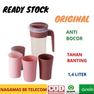 SAMONO SK001 TEKO SET 1.4L teapot plus 4 glasses Pp MATERIAL KATTLE