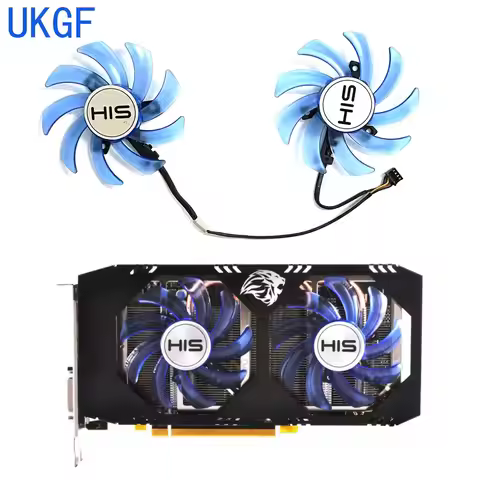 Brand new 85MM 4PIN FDC10U12S9-C RX 470 480 GPU fan for HIS RX 480 IceQ X² OC 8GB RX 470 IceQ X² Tur