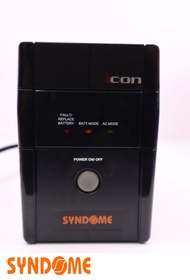 ups (เครื่องสำรองไฟฟ้า) syndome icon-800 LED (800 va/320 watt) เครื่องปล่าวไม่มีแบต