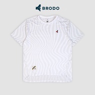 BRODO - Wavy JRF Performance Jersey Running White