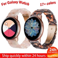 [HOT JUXXKWIHGWH 514] สายรัดสำหรับ Samsung Galaxy Watch 3 46มิลลิเมตรที่ใช้งาน2 40 44มิลลิเมตร20มิลลิเมตร22มิลลิเมตรเรซิ่นสายนาฬิกาเกียร์ S3วงเปลี่ยนสำหรับหัวเว่ย Gt2นาฬิกา
