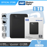 COD wd external harddisk 2TB/1TB hdd external ฮาร์ดดิสก์พกพา ฮาร์ดไดรฟ์คุณภาพสูง external hard drive