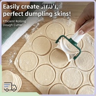 KRNY0MY Dough Cutter, Small Rolling Cooking Tool Dumpling Wraper Mold, Multi-Purpose Plastic Dough C