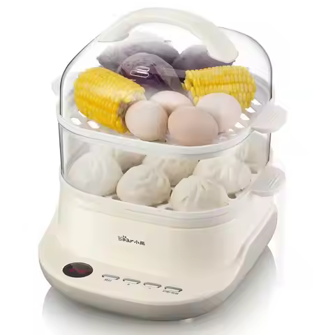 Electric Steamer Food Steamer Multi-Function Home Small Large-Capacity Double-Layer Steamer Rice