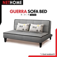 ⚡️NETHOME⚡️Guerra Durable Foldable Sofa Bed 3 Seater or 4 Seater / sofa murah