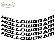 2021 HOLLOWGRAM Wheels Stickers for MTB Road Bicycle Mountain Bike Cycling Decoration Rims Decals Waterproof Sunscreen Antifade Paint Protection