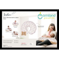 Omiland Pillows Breastfeeding + FREE Pillows Arm FEATHER SERIES - OBB 1641
