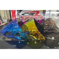 CS2 VISOR FOR VENOM HELLCAT CRYSTAL GOLD/ BLUE /SMOKE (SIANG MALAM) -FOR KYT. VENOM -HELLCAT HELMET