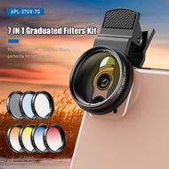 Lensa Filter Kamera HP 7 in 1 ND CPL Ukuran 37 mm