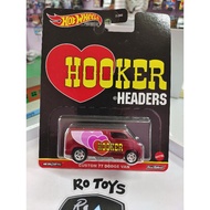 HOT WHEELS PREMIUM CUSTOM 77 DODGE VAN HOOKER HEADERS