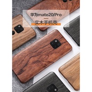 Huawei Mate 20 Pro Real Solid Wood Hard Armor Case Casing Cover