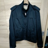 Burberry Brit 黑色 短大衣 哈靈頓外套 男S